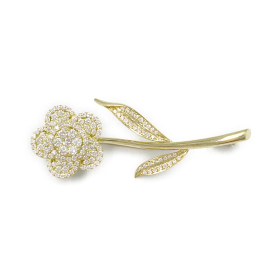 ジュエリー ダイヤ ブローチ ブランドオフ JEWELRY K18 ジュエリー ダイヤ ブローチ ブランドオフ JEWELRY K18