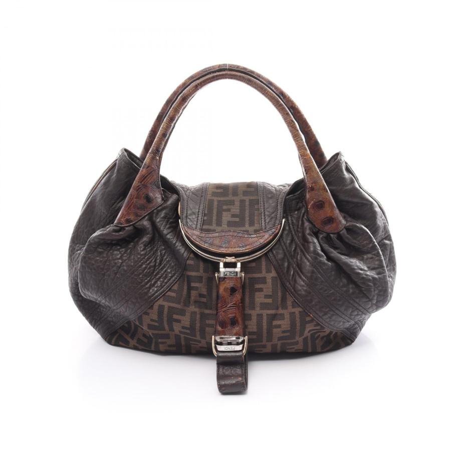 FENDI フェンディ スパイバッグ ブランドオフ キャンバス ハンドバッグ 