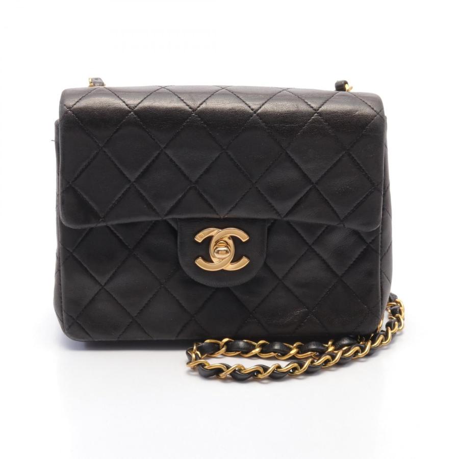 CHANEL シャネル ミニマトラッセ ブランドオフ ラムスキン（羊革 