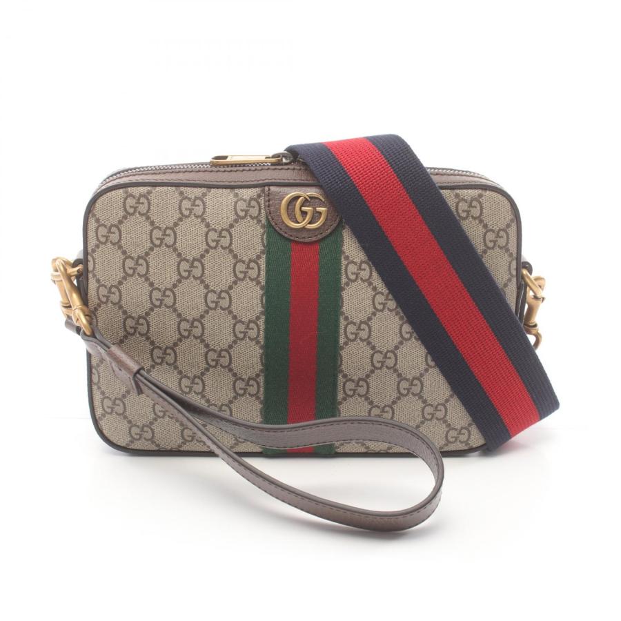 GUCCI グッチ GGスプリーム シェリーライン ブランドオフ PVC 