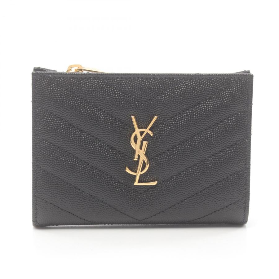 サンローラン 2パーツ ジップウォレット モノグラム ブランドオフ 