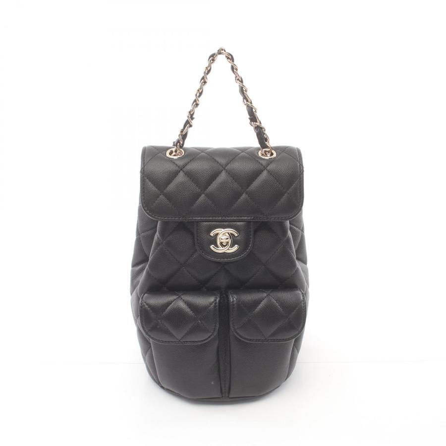 CHANEL シャネル マトラッセ ブランドオフ レザー リュックサック 