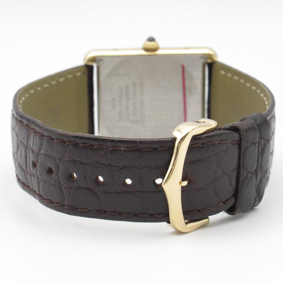 Cartier カルティエ タンクソロ LM ブランドオフ CARTIER K18 