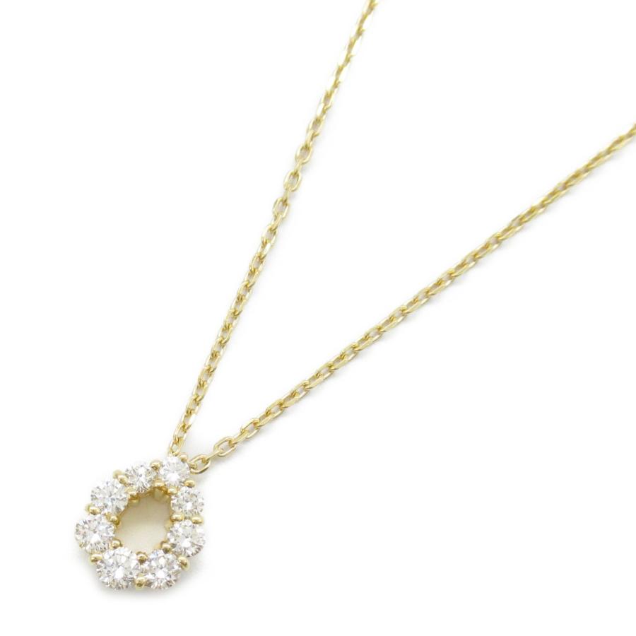 ジュエリー ダイヤモンド ネックレス ブランドオフ JEWELRY K18  