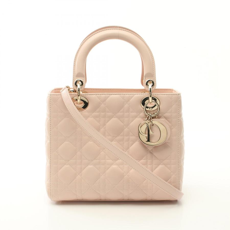 ディオール レディディオール カナージュ ブランドオフ Dior レザー 