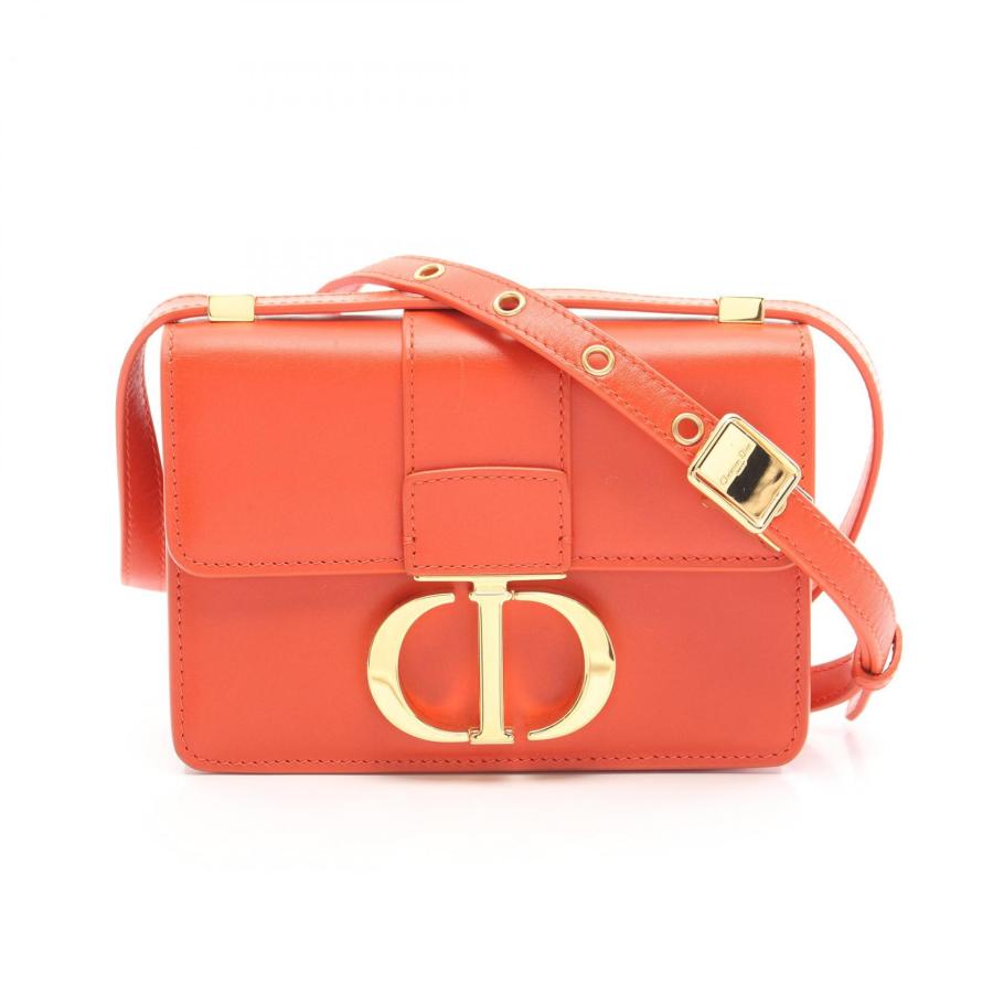 DIOR ディオール 30モンテーニュ マイクロ Pre-Owned Blue Calfskin 30 Montaigne Bag Micro Q9B3XE3PE8000