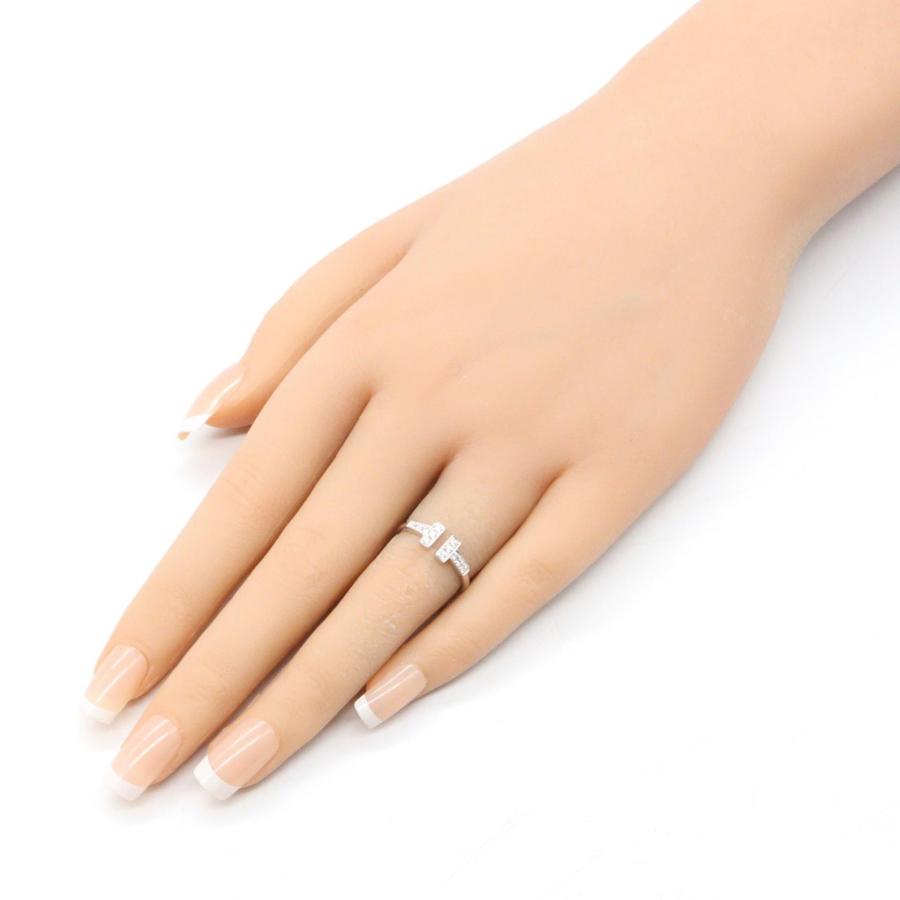 TIFFANY&Co.（ティファニー） Tワイヤー ダイヤ リング ブランドオフ