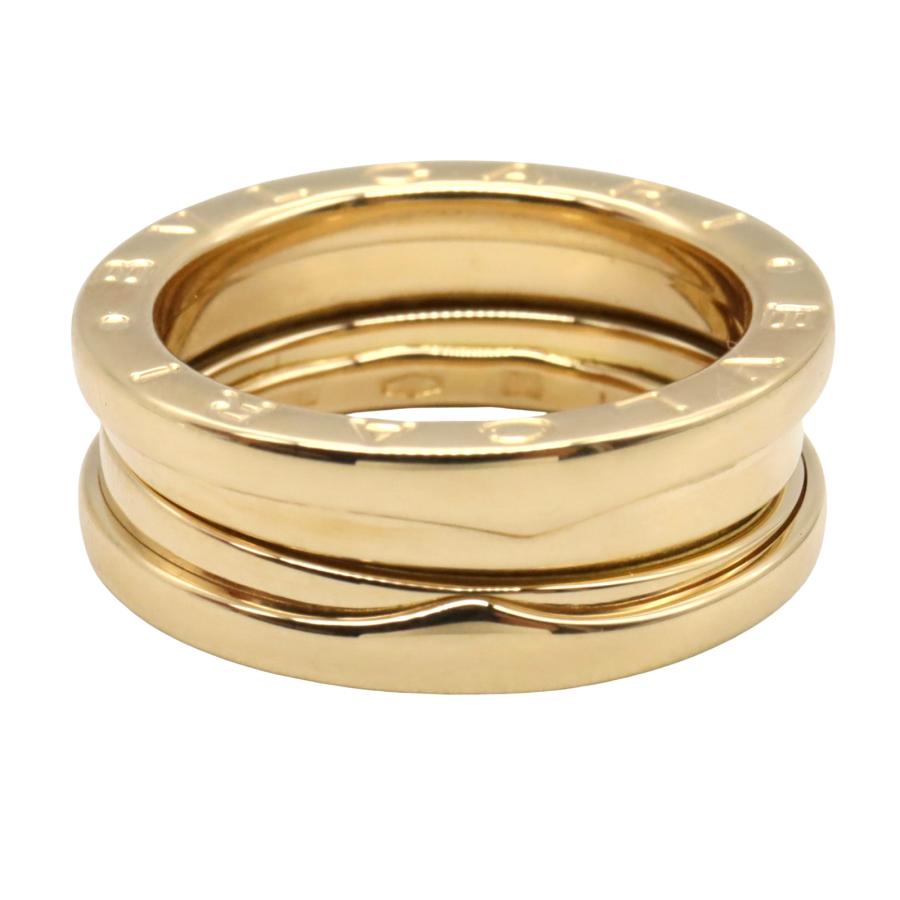 【Koko 】ブランドBVLGARI ブルガリ・ブルガリリングK18リング BVLGARI ブルガリ B-zero1 ビーゼロ1 1バンド XS #47 リング