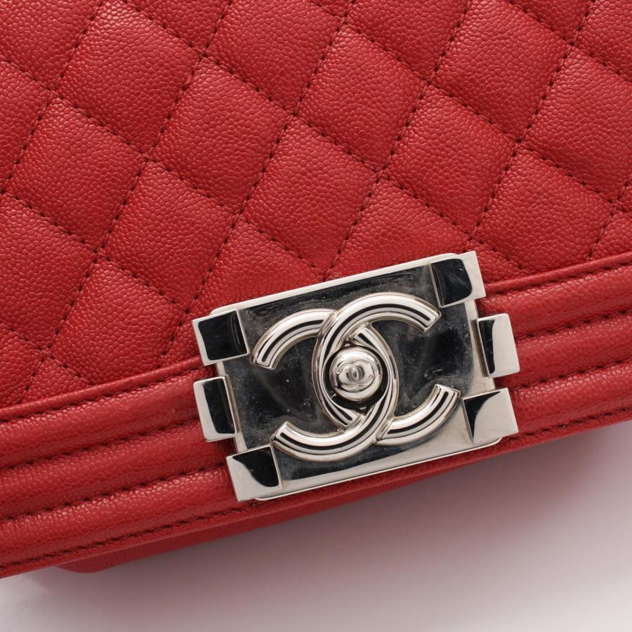 CHANEL シャネル ボーイシャネル スモール ブランドオフ レザー CHANEL シャネル ボーイシャネル スモール ブランドオフ レザー