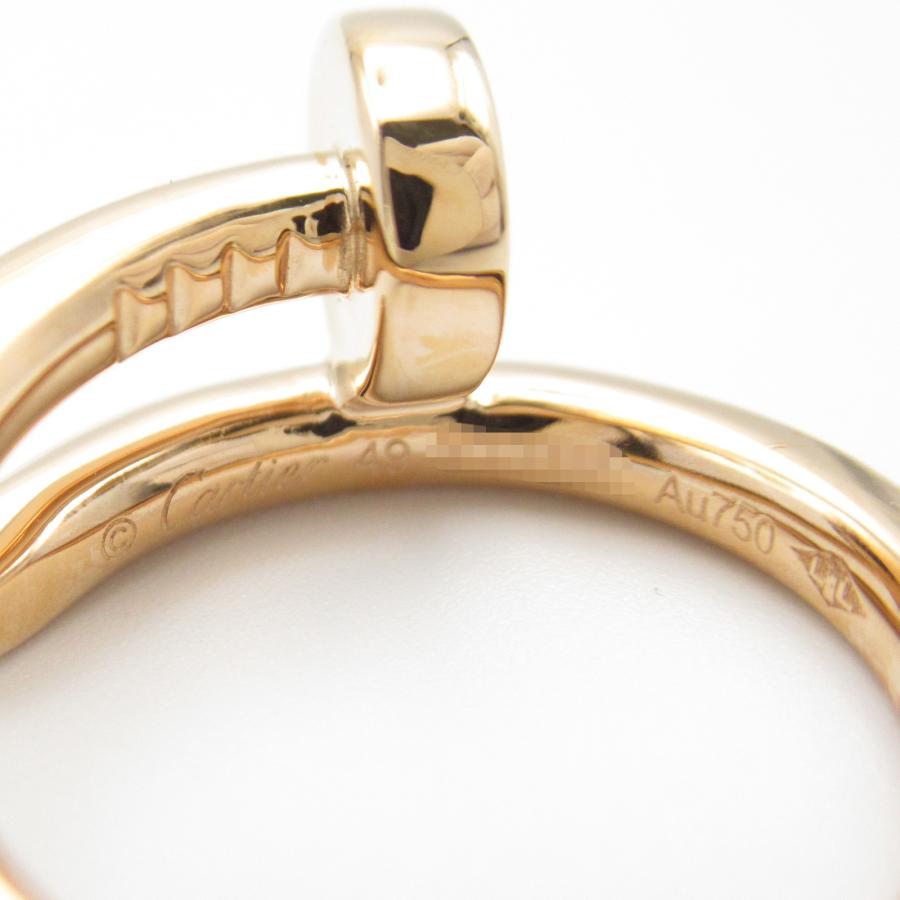 カルティエ ジュストアンクルリング ブランドオフ CARTIER K18PG（ピンクゴールド） リング・指輪 750PG 中古_3