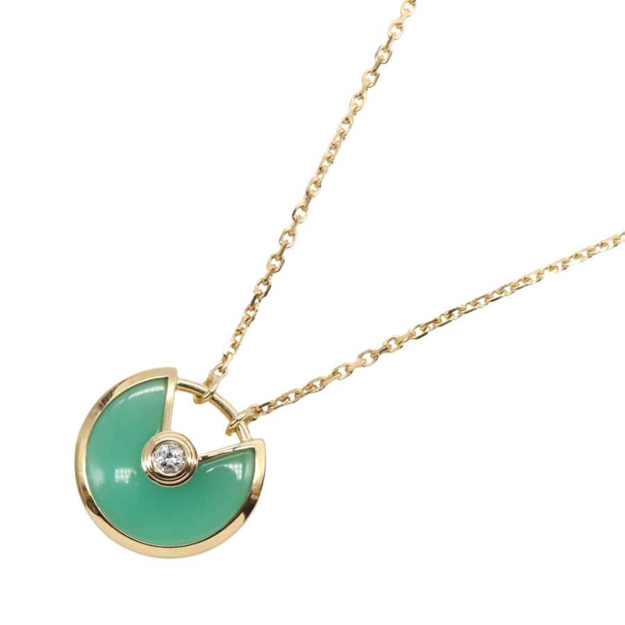 Cartier（カルティエ） アミュレット ドゥ ネックレス クリソプレーズ