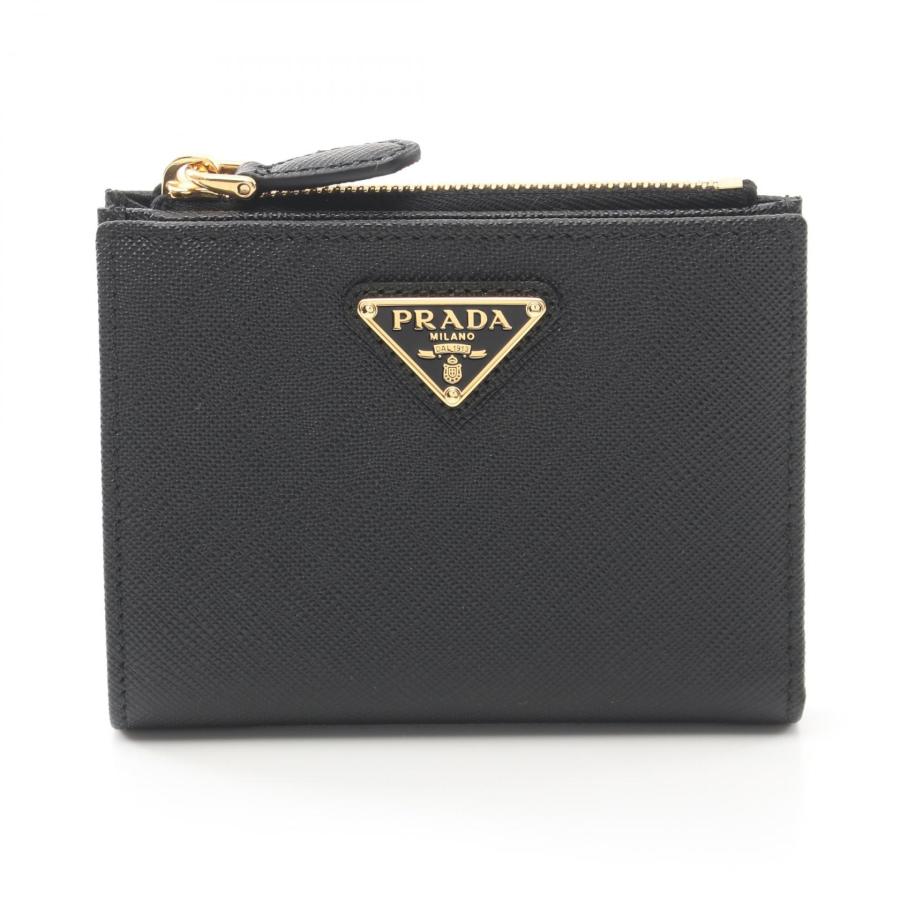 PRADA プラダ SAFFIANO TRIANG ブランドオフ サフィアーノレザー 二  