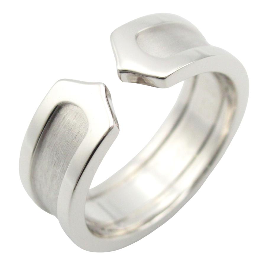 Cartier カルティエ C2リング ブランドオフ CARTIER K18WG（ホワイト  