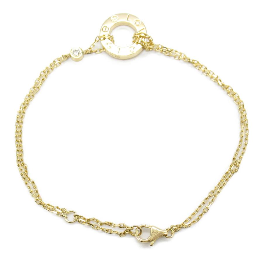 CARTIER カルティエ ブレスレット　ラブサークルブレス ゴールド Cartier（カルティエ） ラブ サークル ブレスレット 2PD ブランドオフ