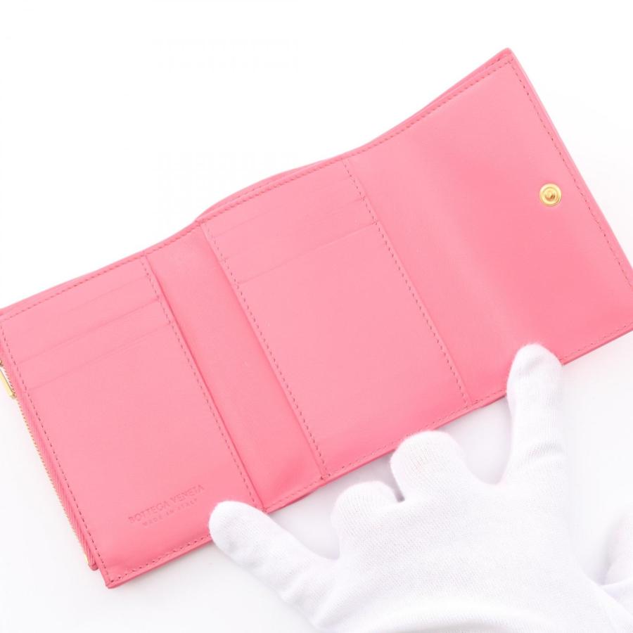 ボッテガヴェネタ カセット マキシイントレチャート スモール 三つ折り