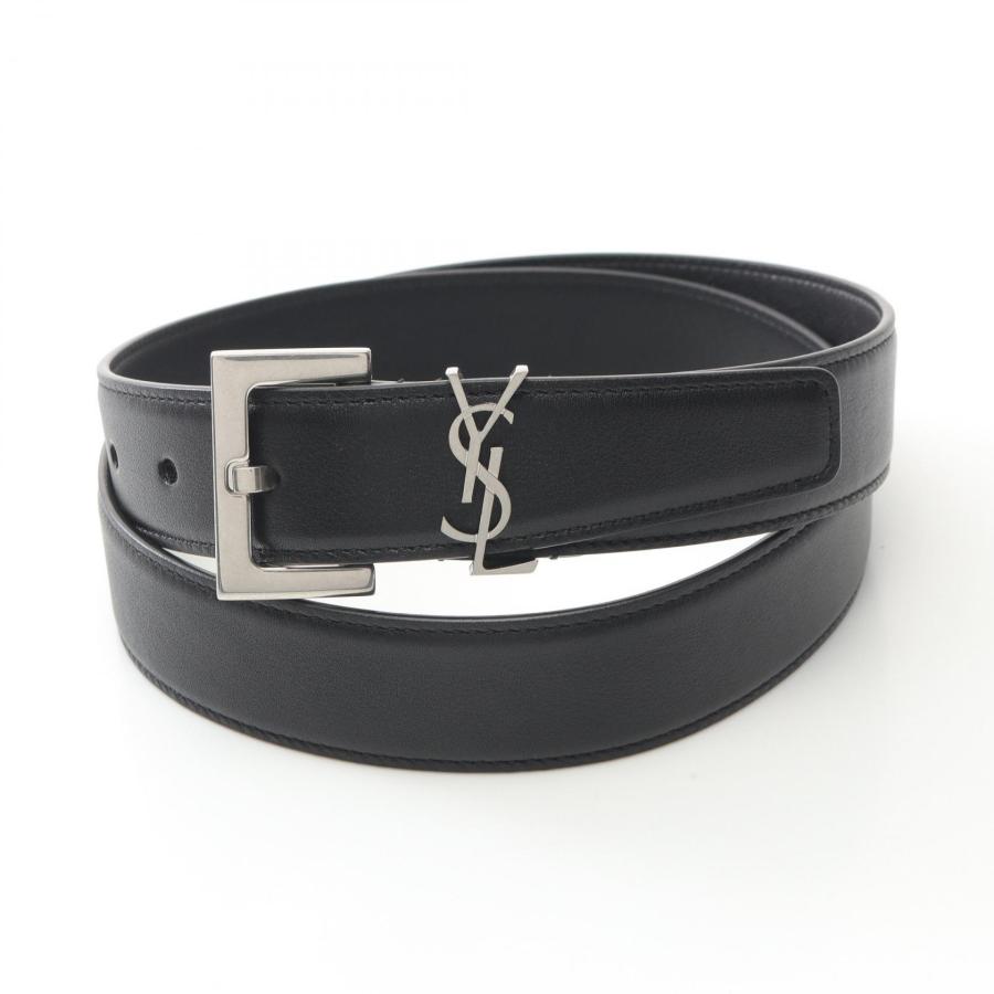 サンローラン カサンドラ ブランドオフ SAINT LAURENT レザー ベルト