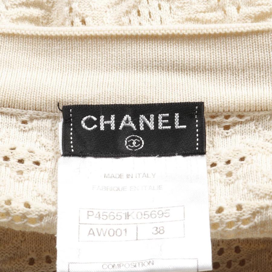 シャネル ココマークボタン ブランドオフ CHANEL コットン ワンピース 中古 レディース_2