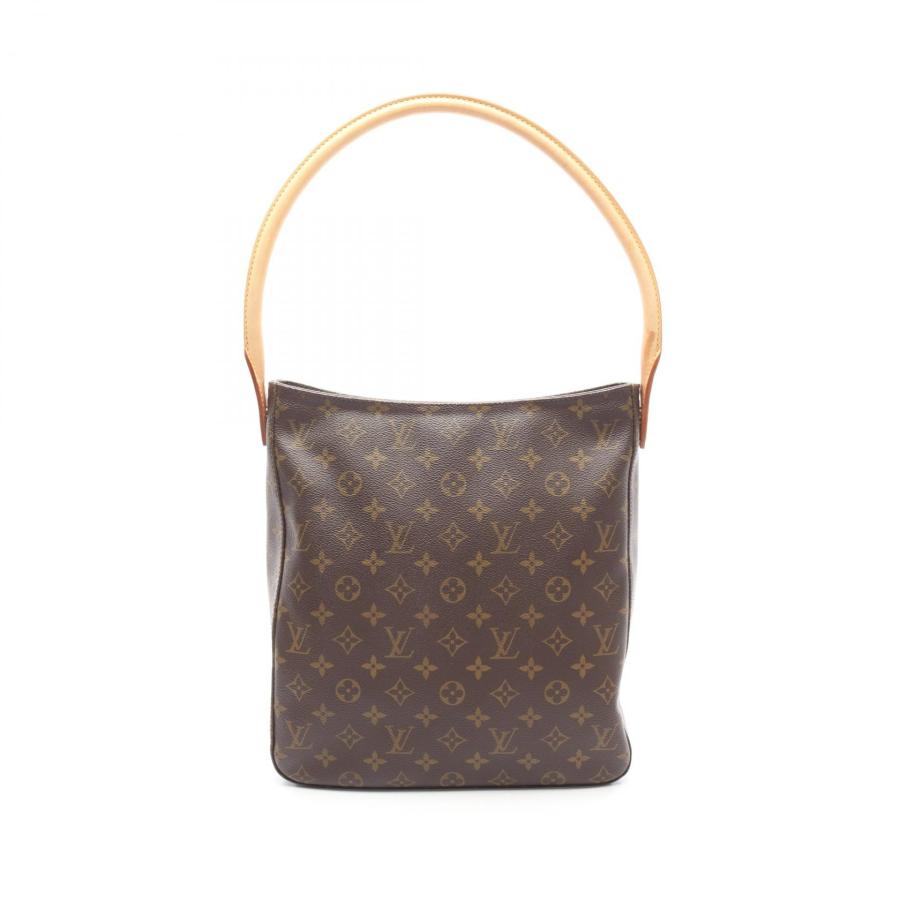 極美品 ルイヴィトン ルーピングGM ショルダーバッグ モノグラム ブラウン LOUIS VUITTON（ルイ・ヴィトン） ルーピングGM モノグラム ブランド