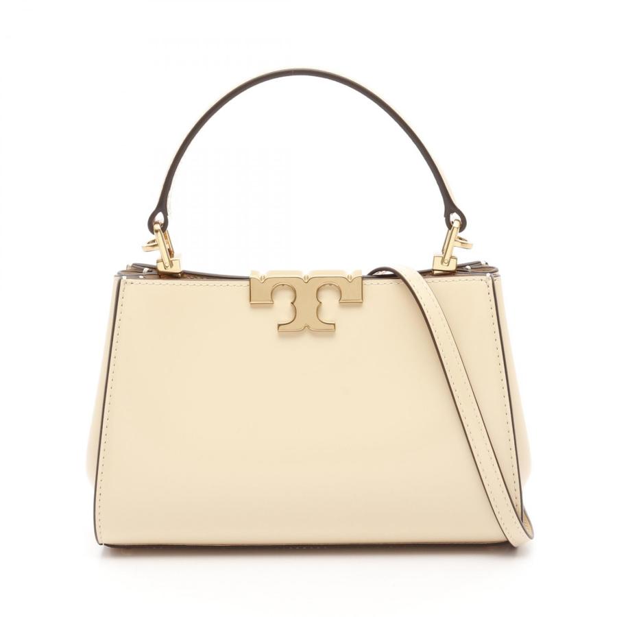 トリーバーチ Tory Burch MINI ELEANOR SATCHEL ミニ エレノア サッチェル ハンドバッグ バッグ レザー レディース ブラック系 154816001 【新品】 TORY BURCH（トリーバーチ） MINI ELEANOR SATCHEL ミニ エレノア