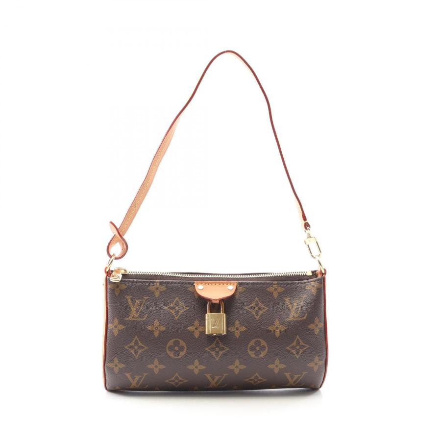ルイ・ヴィトン LOUIS VUITTON ポシェット ティレット MINI ショルダーバッグ バッグ PVCコーティングキャンバス レザー モノグラム レディース ブラウン系 M12859 【中古】 LOUIS VUITTON（ルイ・ヴィトン） ポシェット ティレット MINI