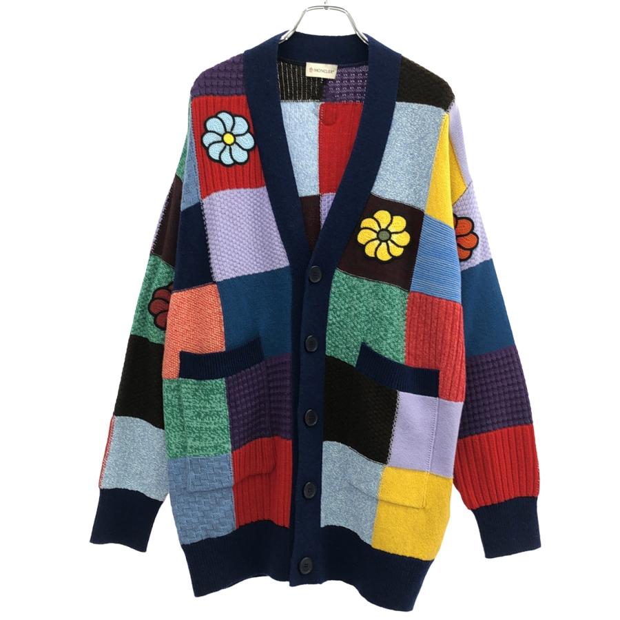 ★かおりん★MONCLER モンクレール　カーディガン 定価16万円 MONCLER（モンクレール） カーディガン ブランドオフ ウール