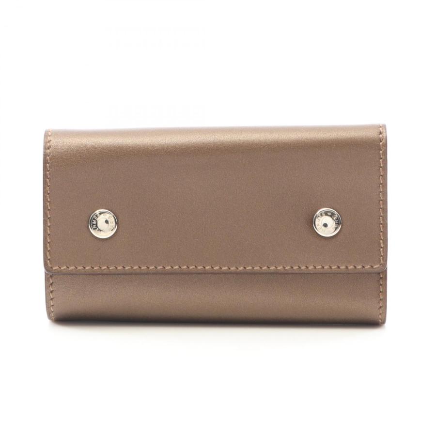 HERMES（エルメス） セリエ ブランドオフ レザー キーケース ヴォー