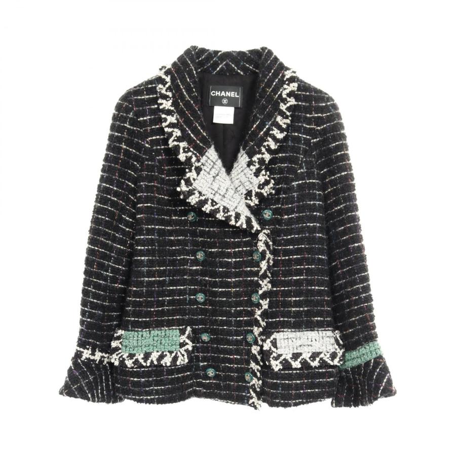 CHANEL（シャネル） 爆買 ココマークボタン ツイード ブランドオフ 
