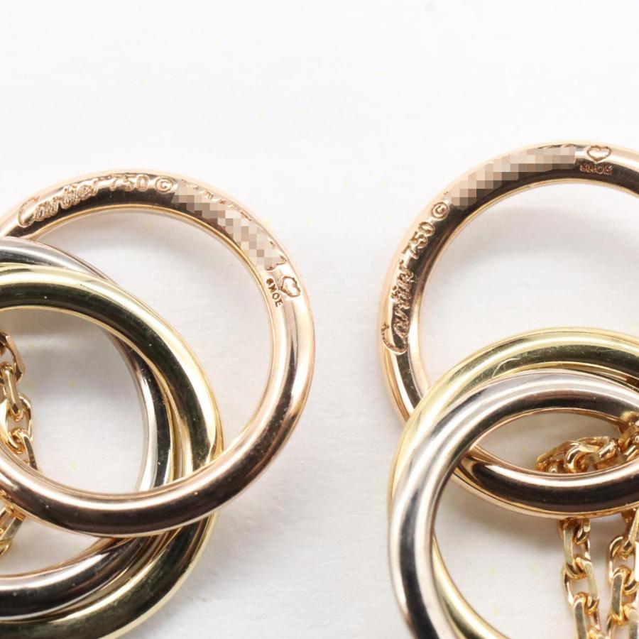 Cartier（カルティエ） トリニティ ピアス ブランドオフ CARTIER K18