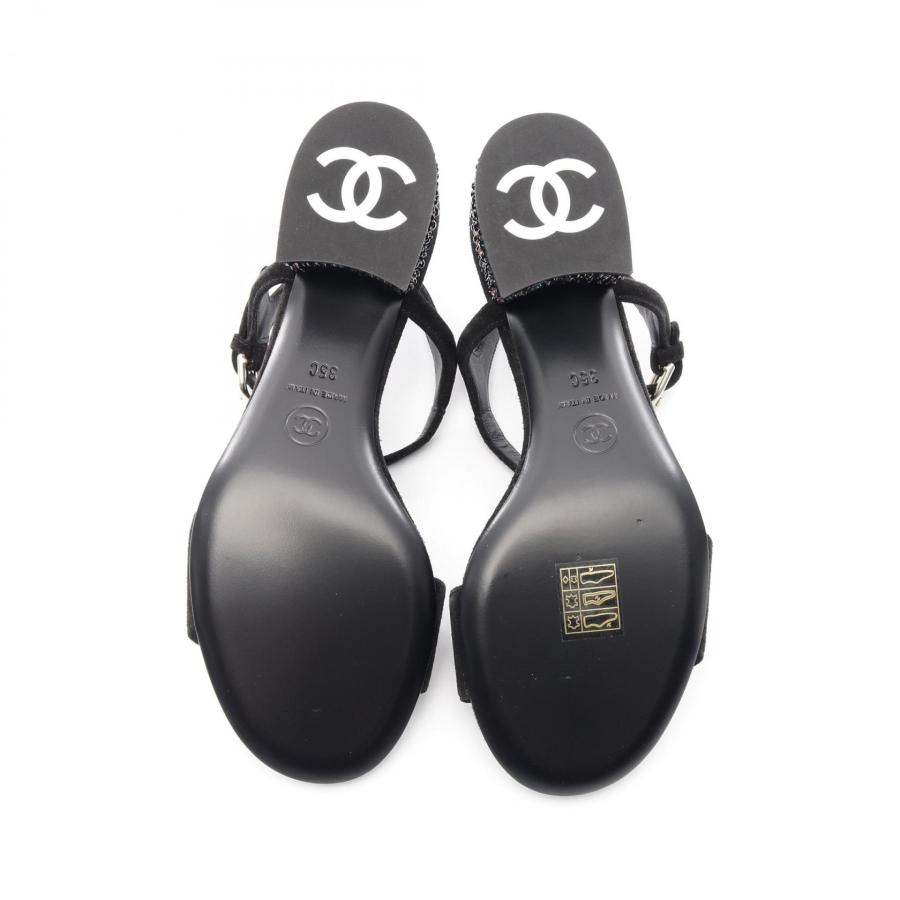 CHANEL（シャネル） 爆買 ラインストーンロゴヒール ブランドオフ