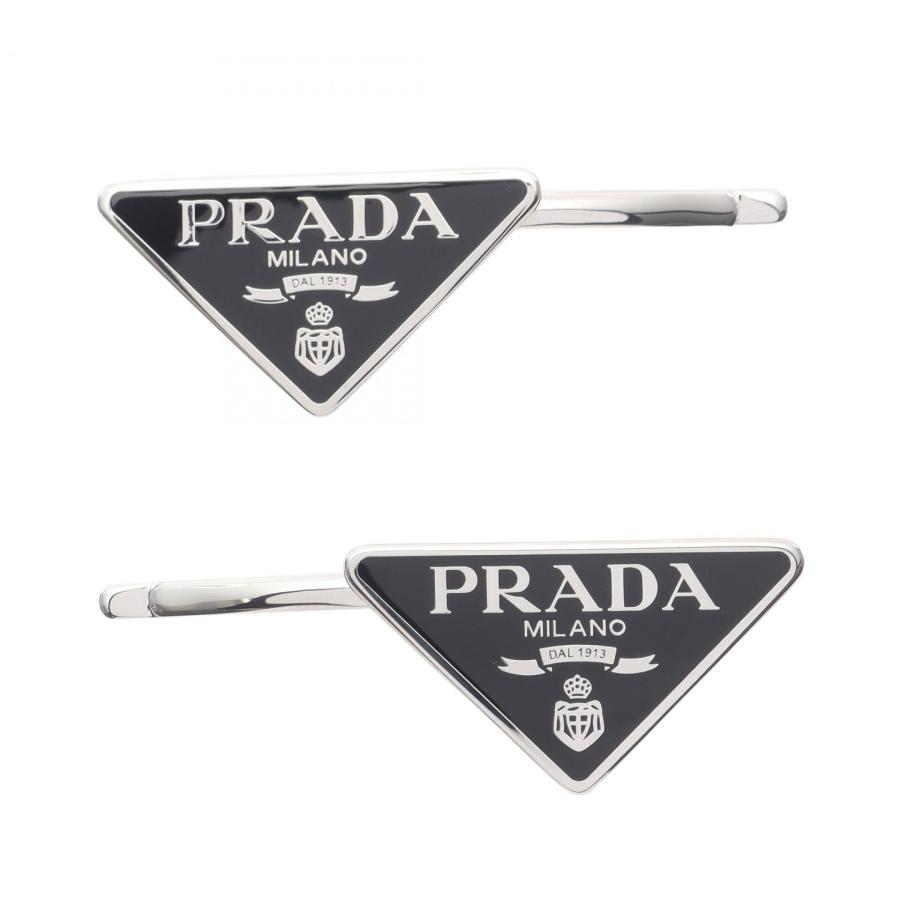 PRADA（プラダ） FERMAGLI ヘアクリップ ブランドオフ ステンレス