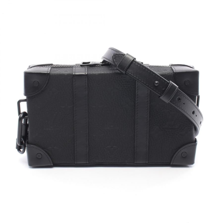 美品 ルイヴィトン ソフトトランク ウォレット ショルダーバッグ ブラック LOUIS VUITTON（ルイ・ヴィトン） ソフトトランク ウォレット ブランド