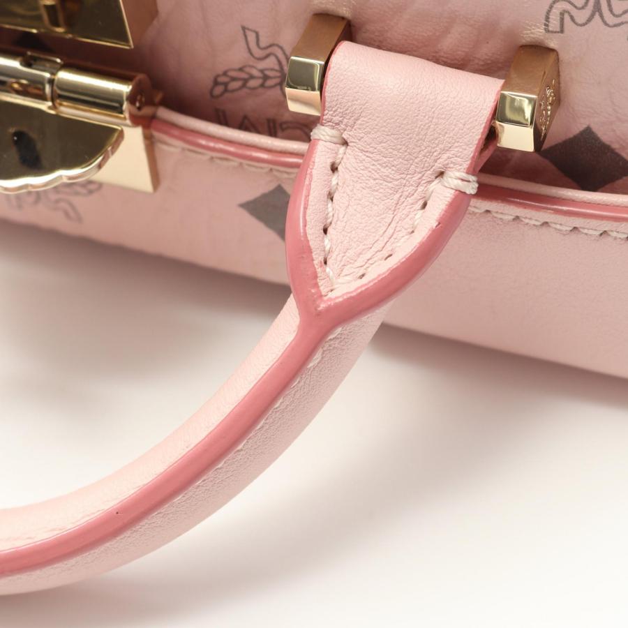 MCM エム・シー・エム ヴィセトス バニティバッグ ブランドオフ レザー 