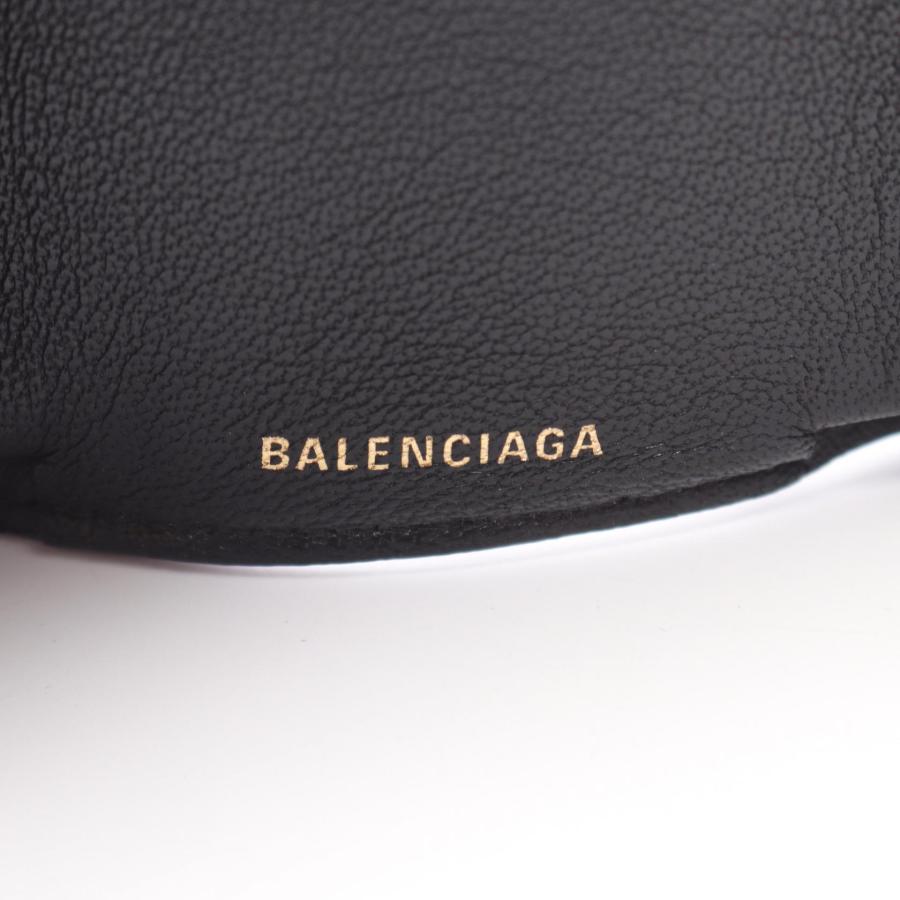 BALENCIAGA（バレンシアガ） VILLE ヴィル ブランドオフ レザー 三
