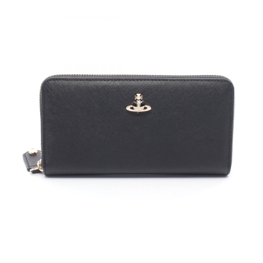 ヴィヴィアンウエストウッド Vivienne Westwood CLASSIC ZIP ROUND WALLET オーブ ラウンド財布 財布 サフィアーノレザー レディース ブラック系 51050023L0040N401 【新品】 ヴィヴィアンウエストウッド CLASSIC ZIP ROUND WALLET オーブ