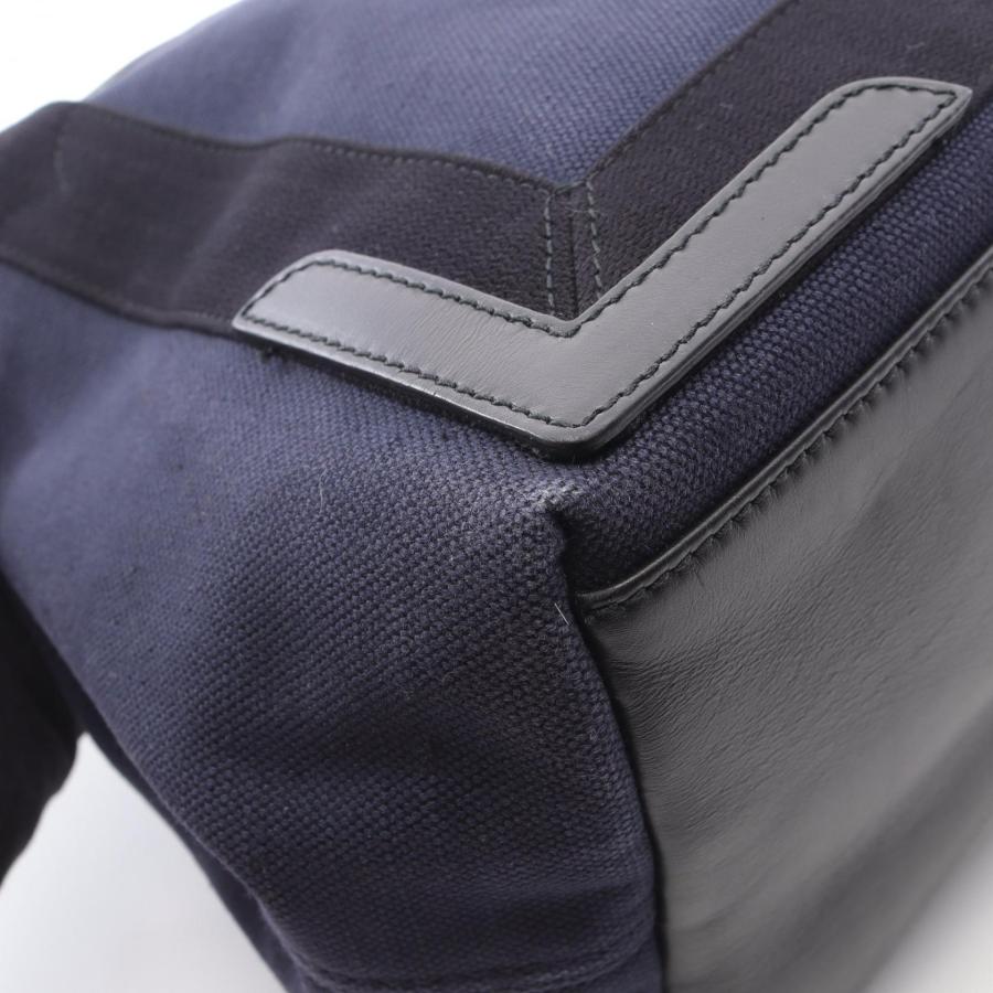 バレンシアガ　カバスS ミニトートバッグ キャンバス ダークネイビー　紺色 BALENCIAGA（バレンシアガ） NAVY CABAS S ネイビーカバ ブランドオフ
