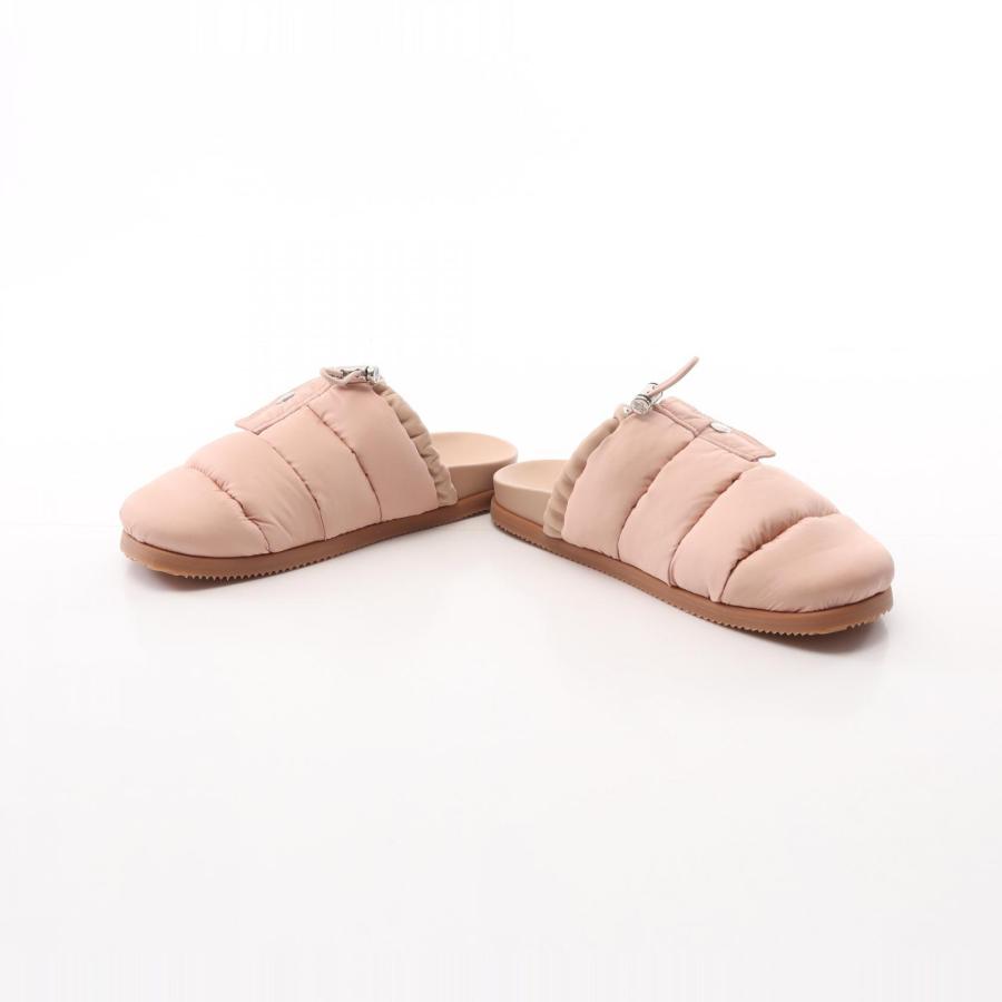 爆買 モンクレール MON POCKET MULE ブランドオフ MONCLER ナイロン サンダル ファブリック レディースの画像