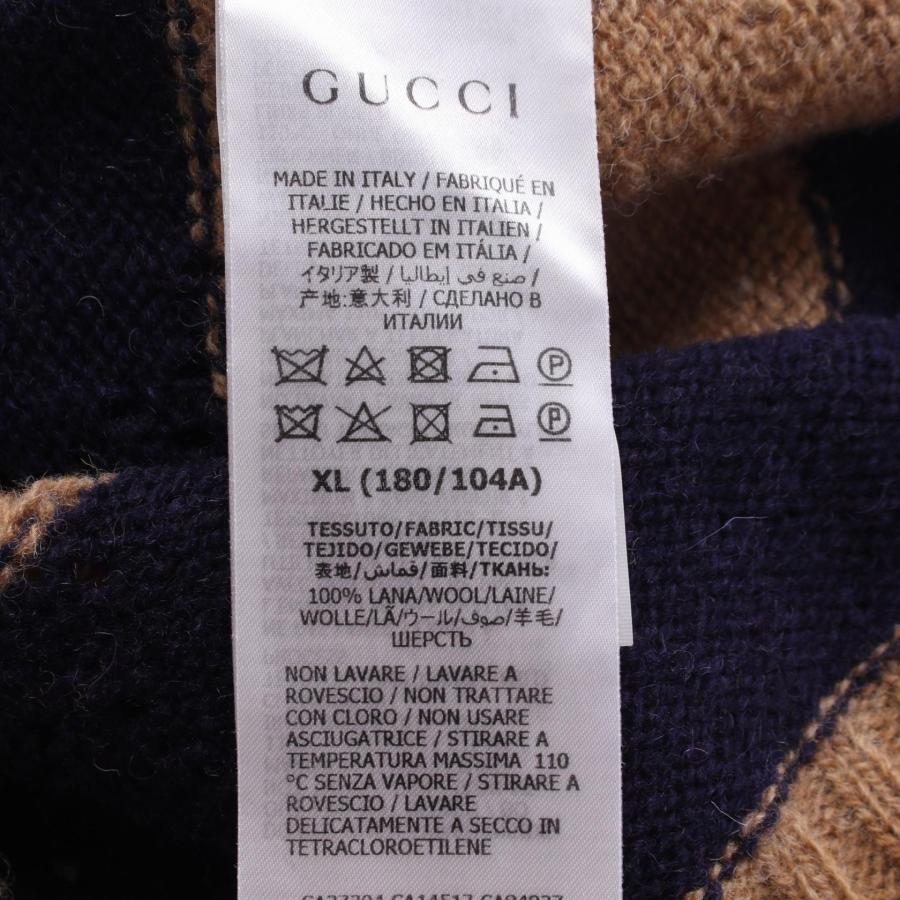 グッチ GG柄 ブランドオフ GUCCI ウール ニット 中古 メンズ_3