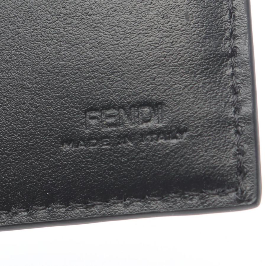 FENDI（フェンディ） カードケース グレーファブリック マネークリップ