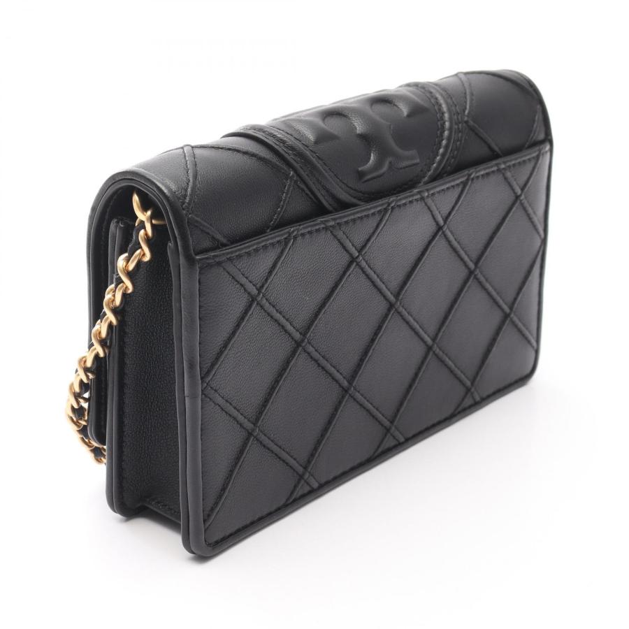 TORY BURCH（トリーバーチ） エンボスロゴ ブランドオフ レザー 