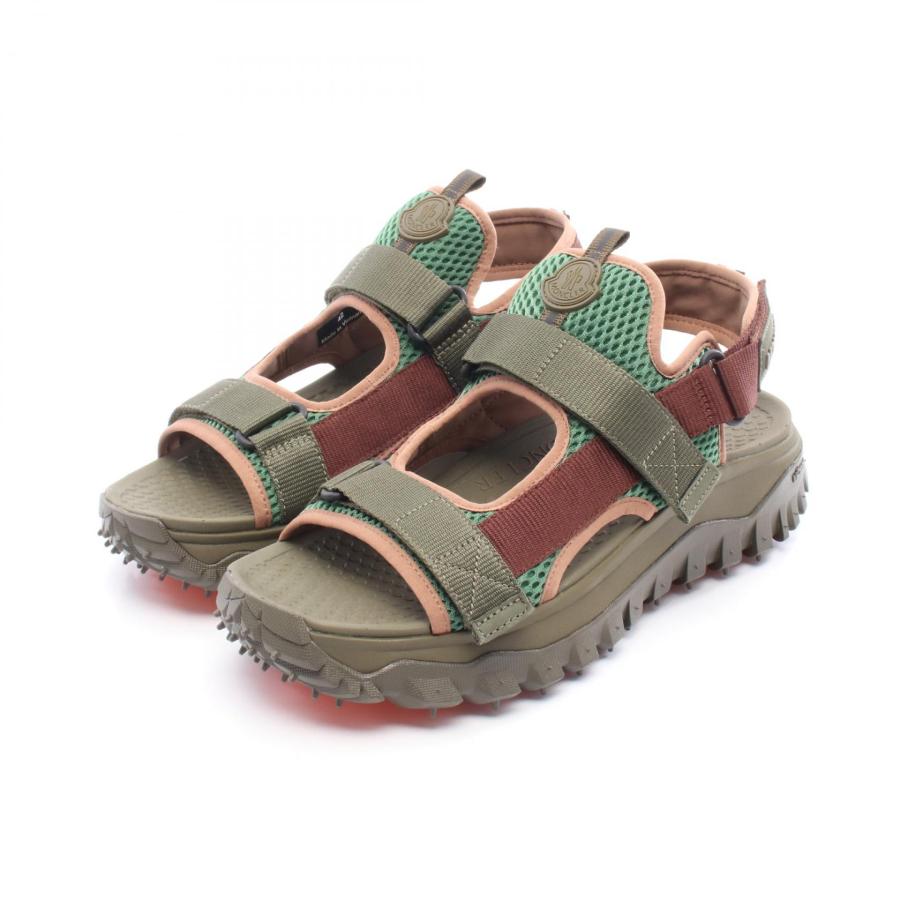 極美品 モンクレール Trailgrip Vela サンダル 28 Vibram MONCLER（モンクレール） TRAILGRIP VELA ブランドオフ キャンバス
