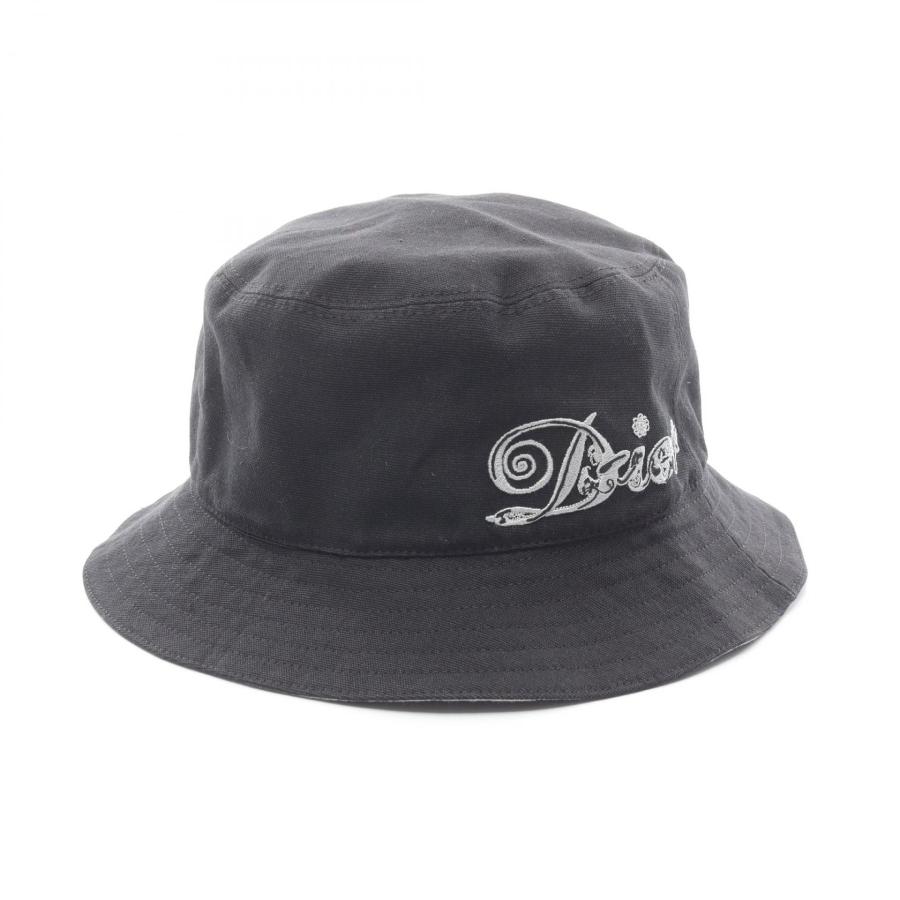 ディオール Dior DIOR × KENNY SCHARF ハット 帽子 コットン メンズ ブラック系 / グレー系 【中古】 ディオール DIOR × KENNY SCHARF ブランドオフ Dior その他 ハット