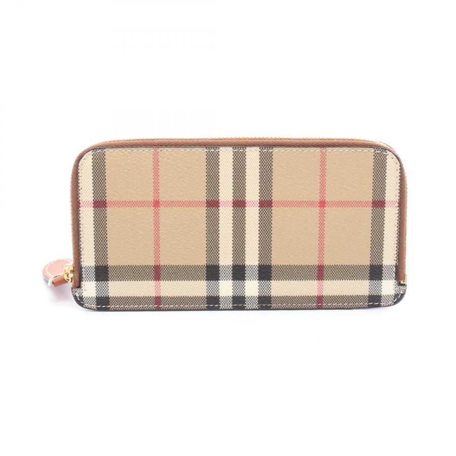 BURBERRY バーバリー ロング ブランドオフ レザー コインケース  