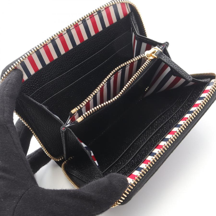トムブラウン ブランドオフ THOM BROWNE レザー ラウンド財布 メンズ