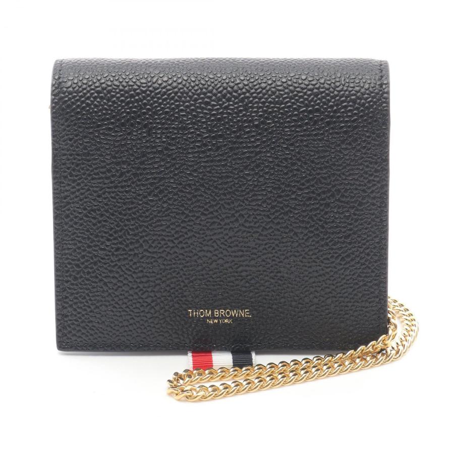 トムブラウン ブランドオフ THOM BROWNE レザー カードケース
