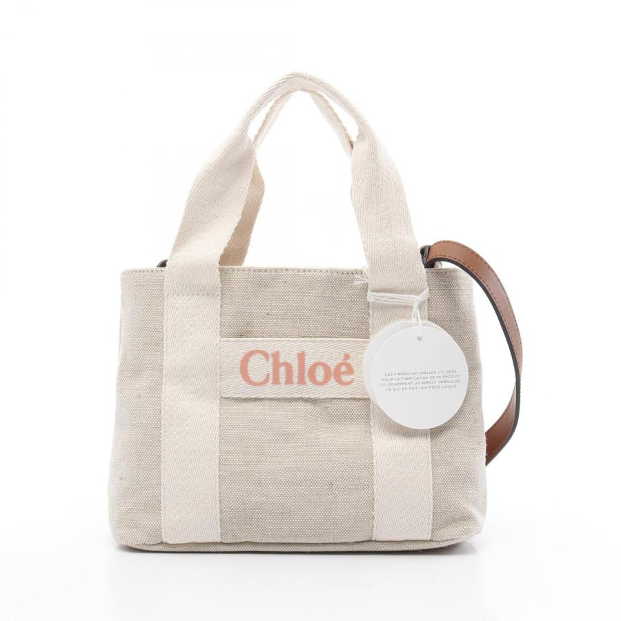 0時まで限定価格♡Chloe キャンバストート Chloe（クロエ） ブランドオフ キャンバス トートバッグ キャンバス
