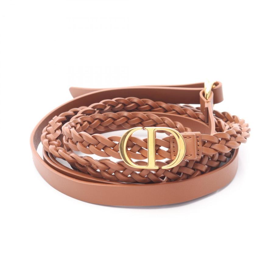 Dior ディオール ベルト CDロゴ メッシュレザー ダブルベルト ディオール CDロゴ メッシュレザー ダブルベルト ブランドオフ Dior