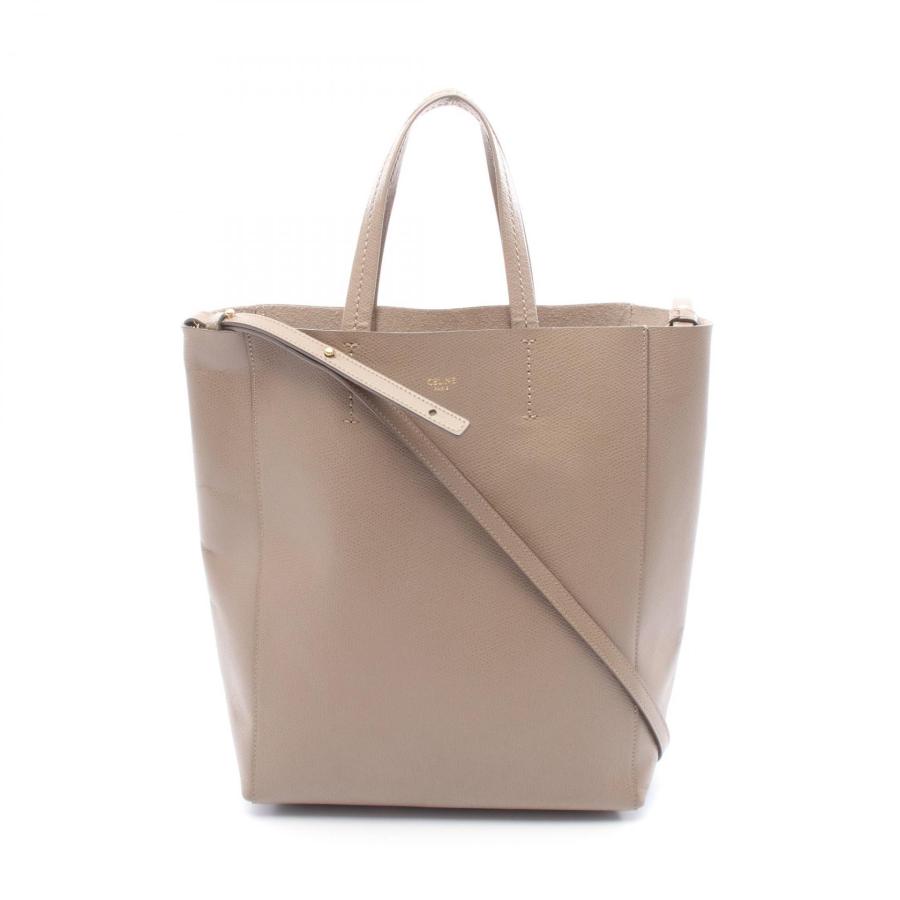 CELINE（セリーヌ） バーティカル スモール カバ ブランドオフ レザー