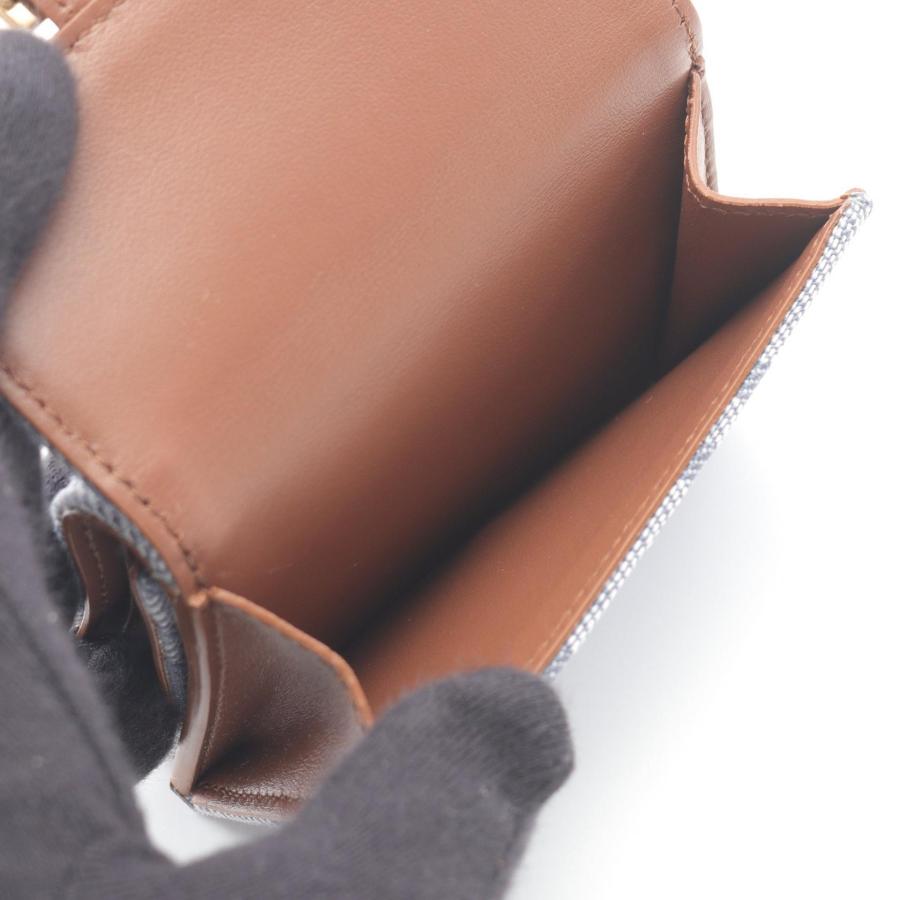 爆買 フェンディ バゲット ズッカ ブランドオフ FENDI キャンバス 三つ折り財布 ジャガード レディースの画像