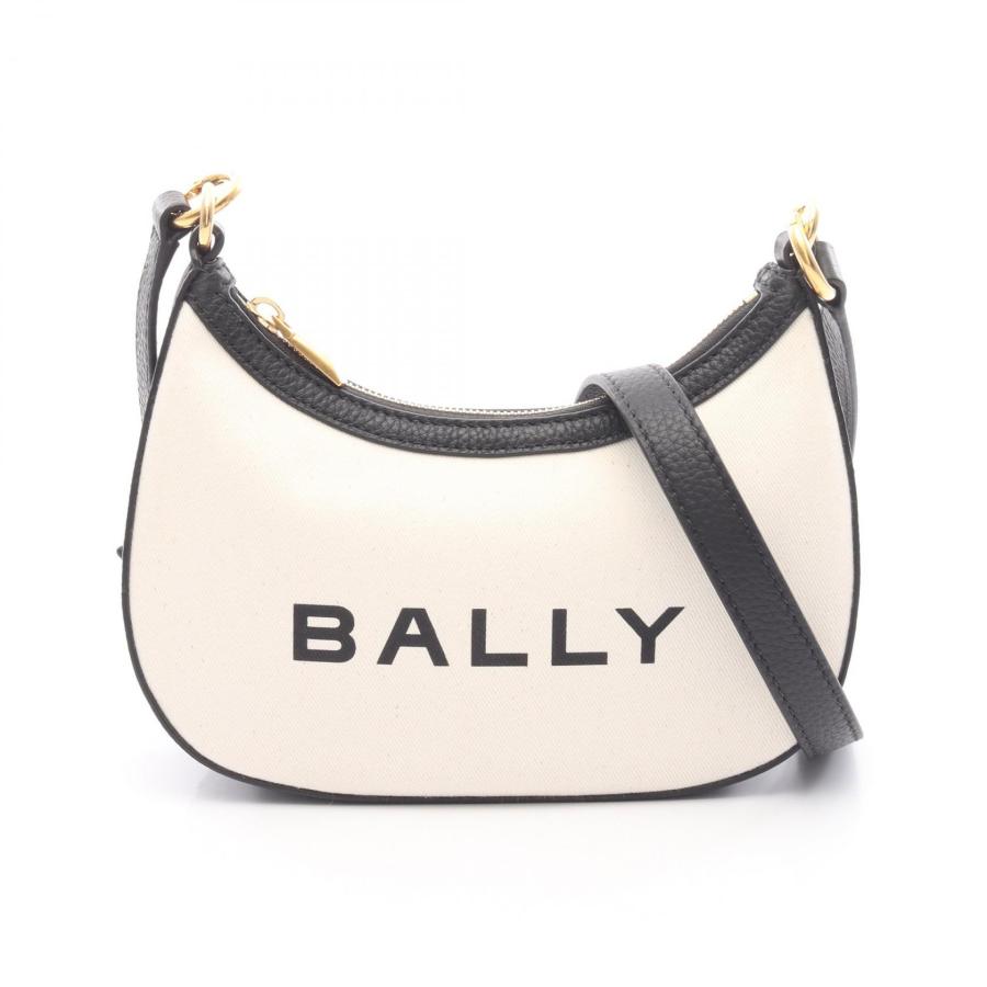 美品中古品バリーバック Bally（バリー） ブランドオフ キャンバス ショルダーバッグ
