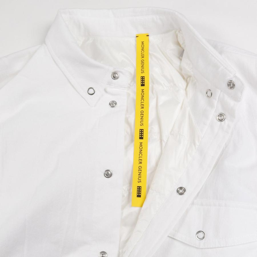 モンクレール GENIUS 7 FRGMT Padded Overshirt パデットオーバー ブランドオフ MONCLER コットン その他トップの画像